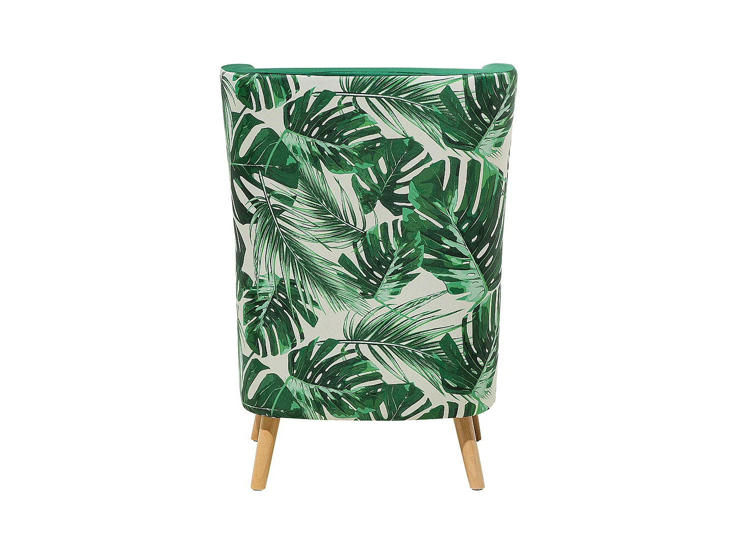 Poltrona Wingback ONEIDA Velluto Verde scuro