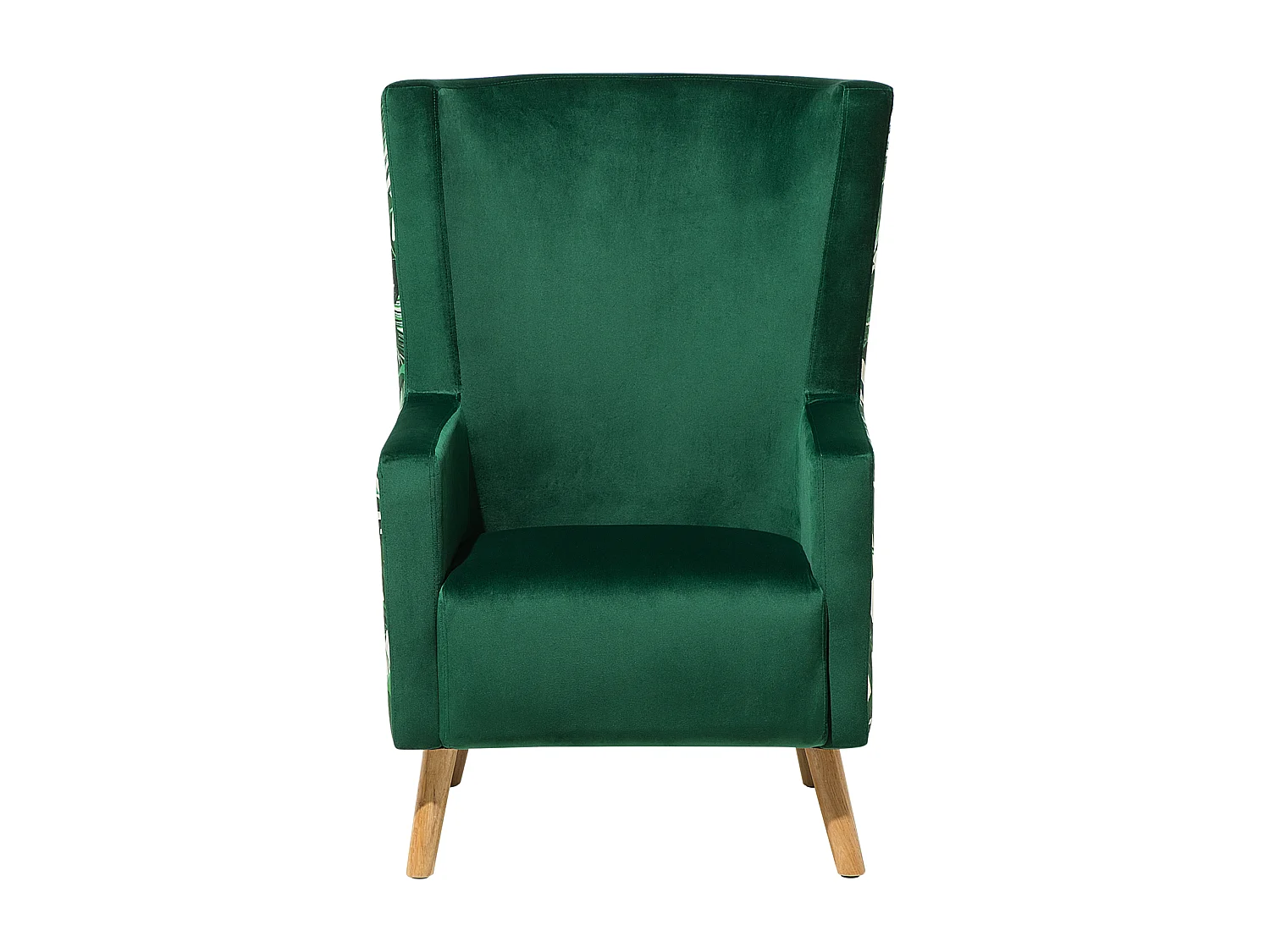 Oorfauteuil ONEIDA Fluweel Donkergroen