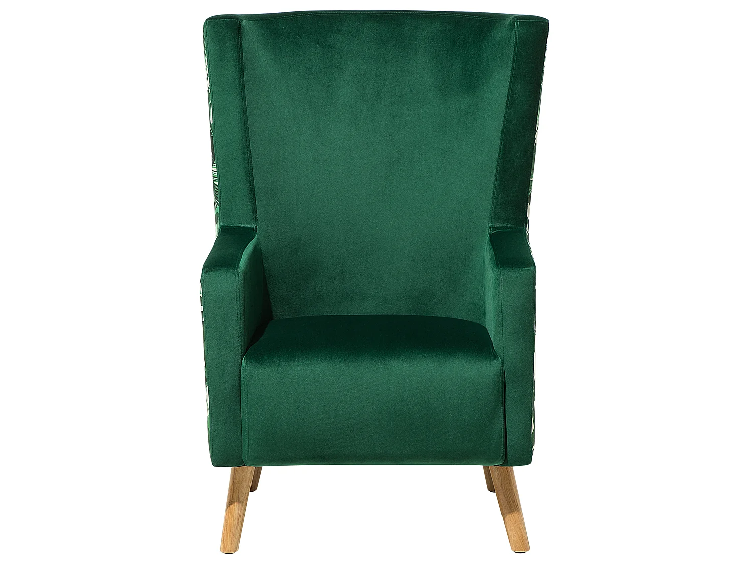 Oorfauteuil ONEIDA Fluweel Donkergroen