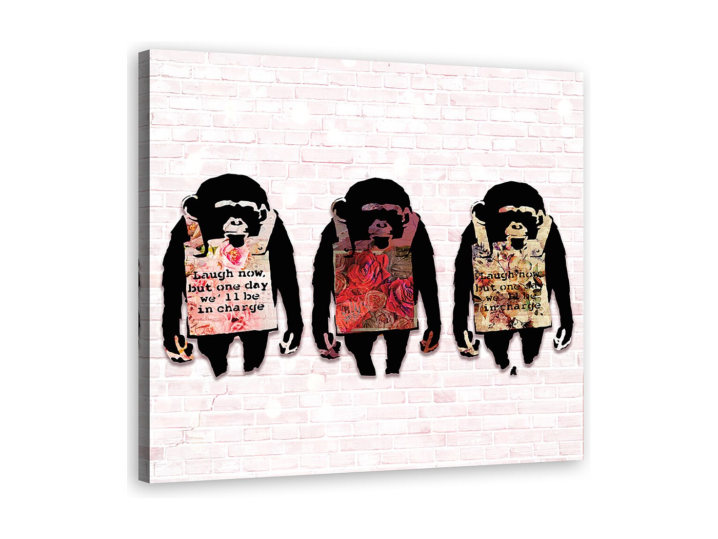 XIANGPEIFBH Banksy Stampe d'Arte Scimmia Parlamento Poster Modern Wall