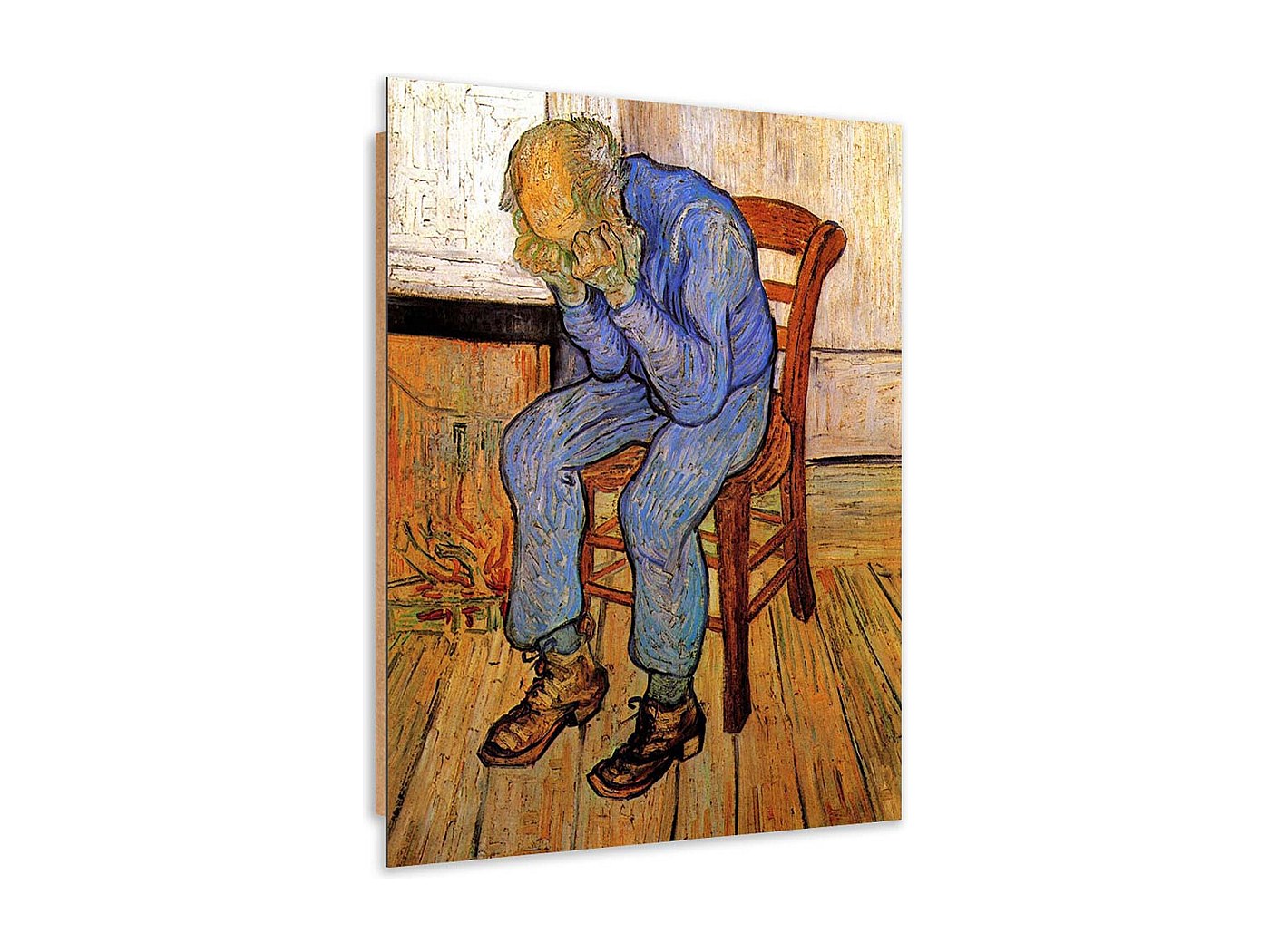 P26L15 - QUADRO vecchio maestro San Giuseppe con bambino XVII sec. Olio/rame EUR 417,00