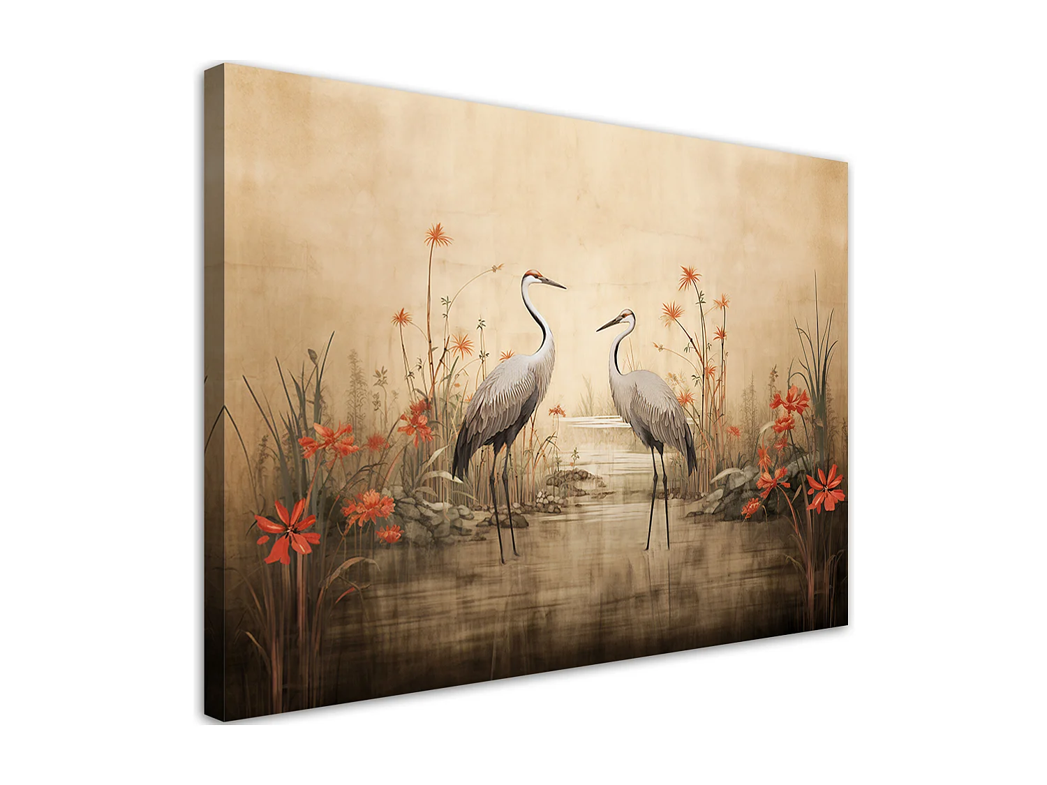 Quadro Su Tela Spezie E Aromi – Stampa Moderna Su Sfondo Scuro, Telaio In Legno 90x30 Cm, Resistente E Pronto Da Appendere