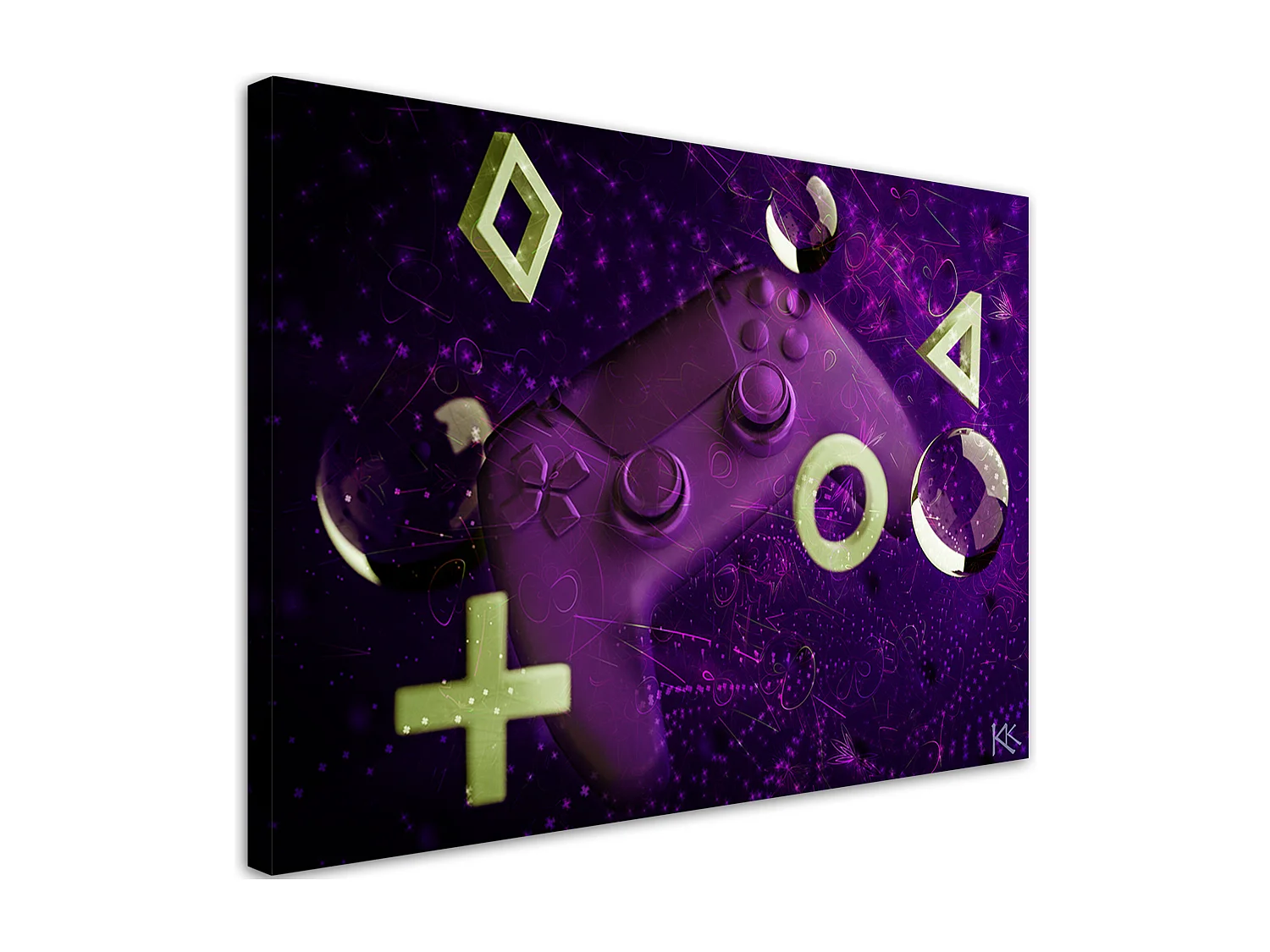 Quadro su tela, Console di gioco - 90x60