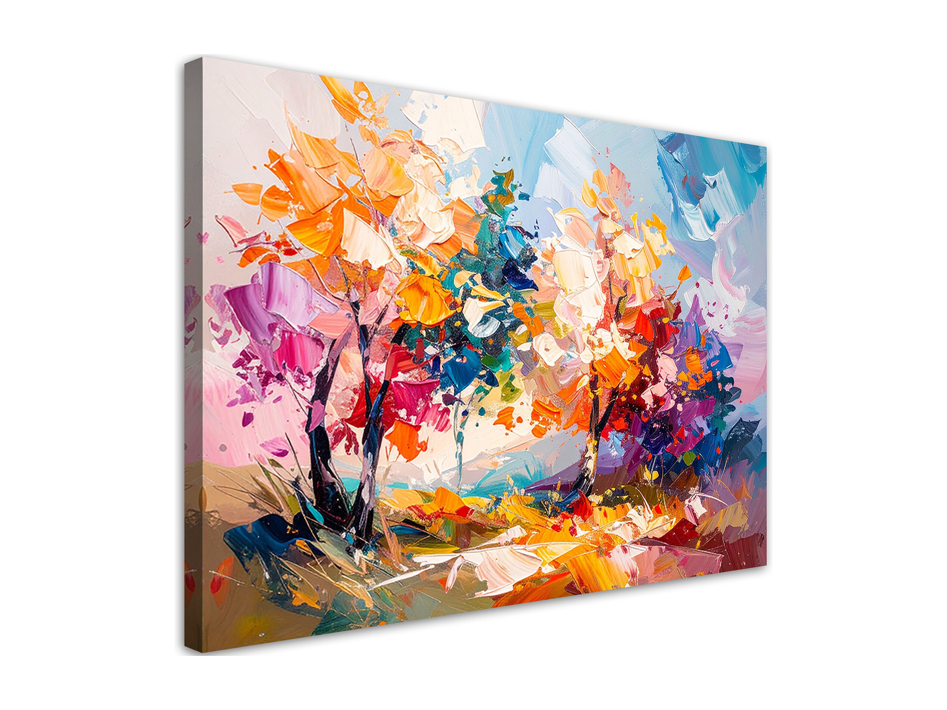 QUADRO ANTICO 900 dipinto a olio su tavola paesaggio di montagna con