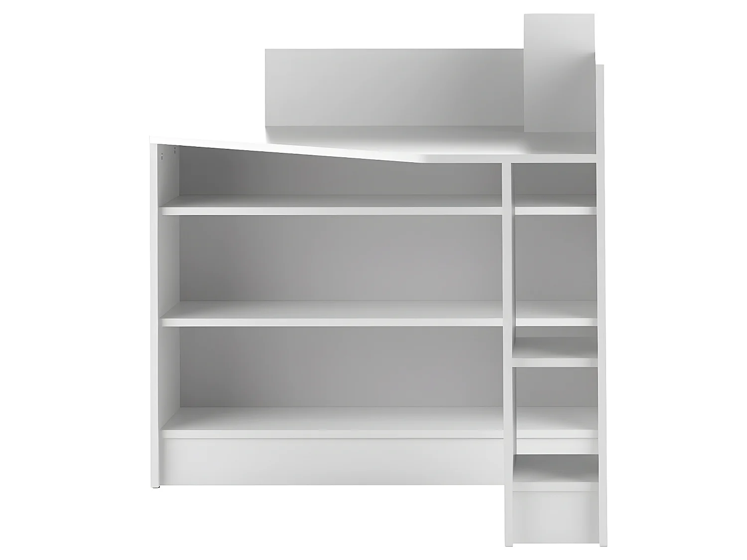 Bureau d'angle WALL - blanc - TEMAHOME