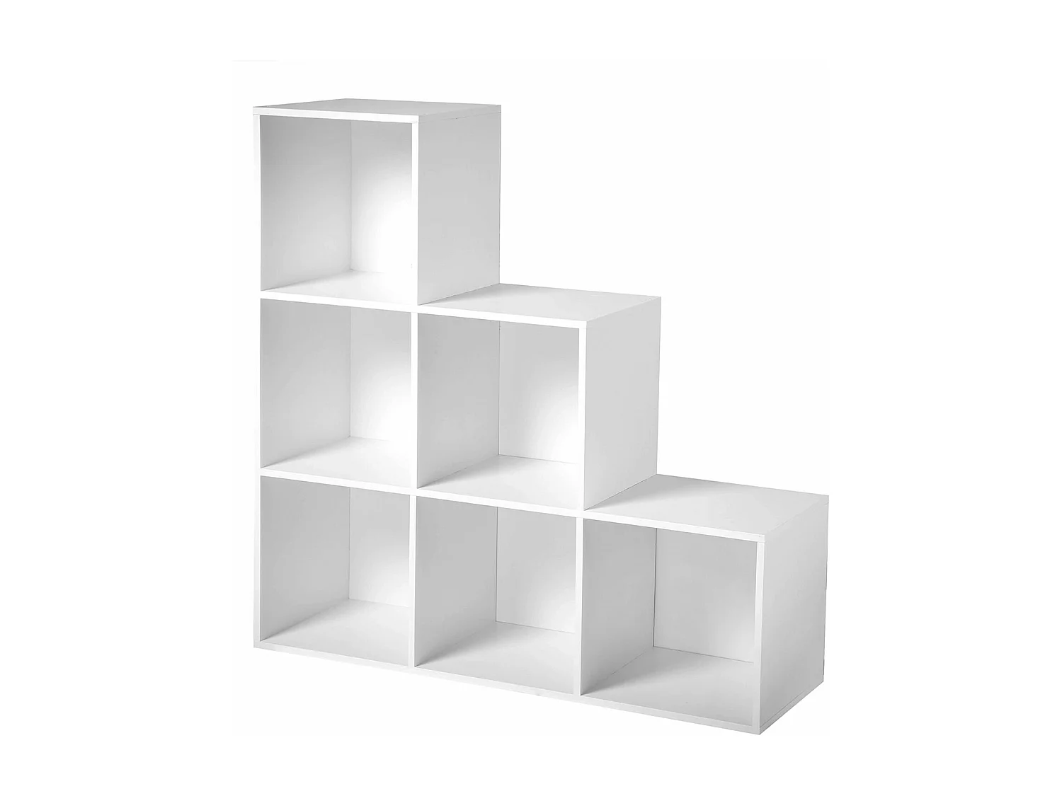 Mueble 6 estantes en escalera