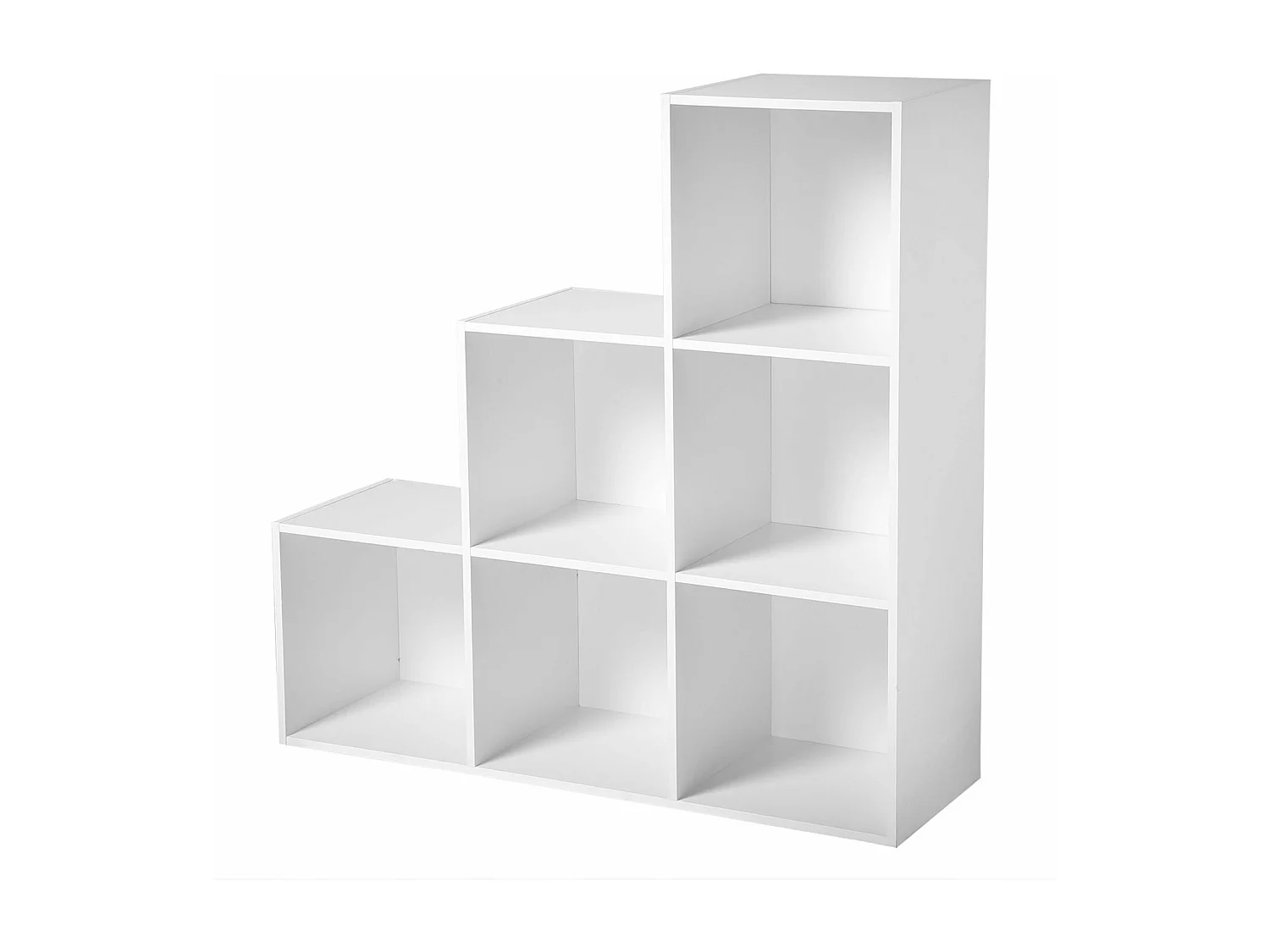 Mueble 6 estantes en escalera