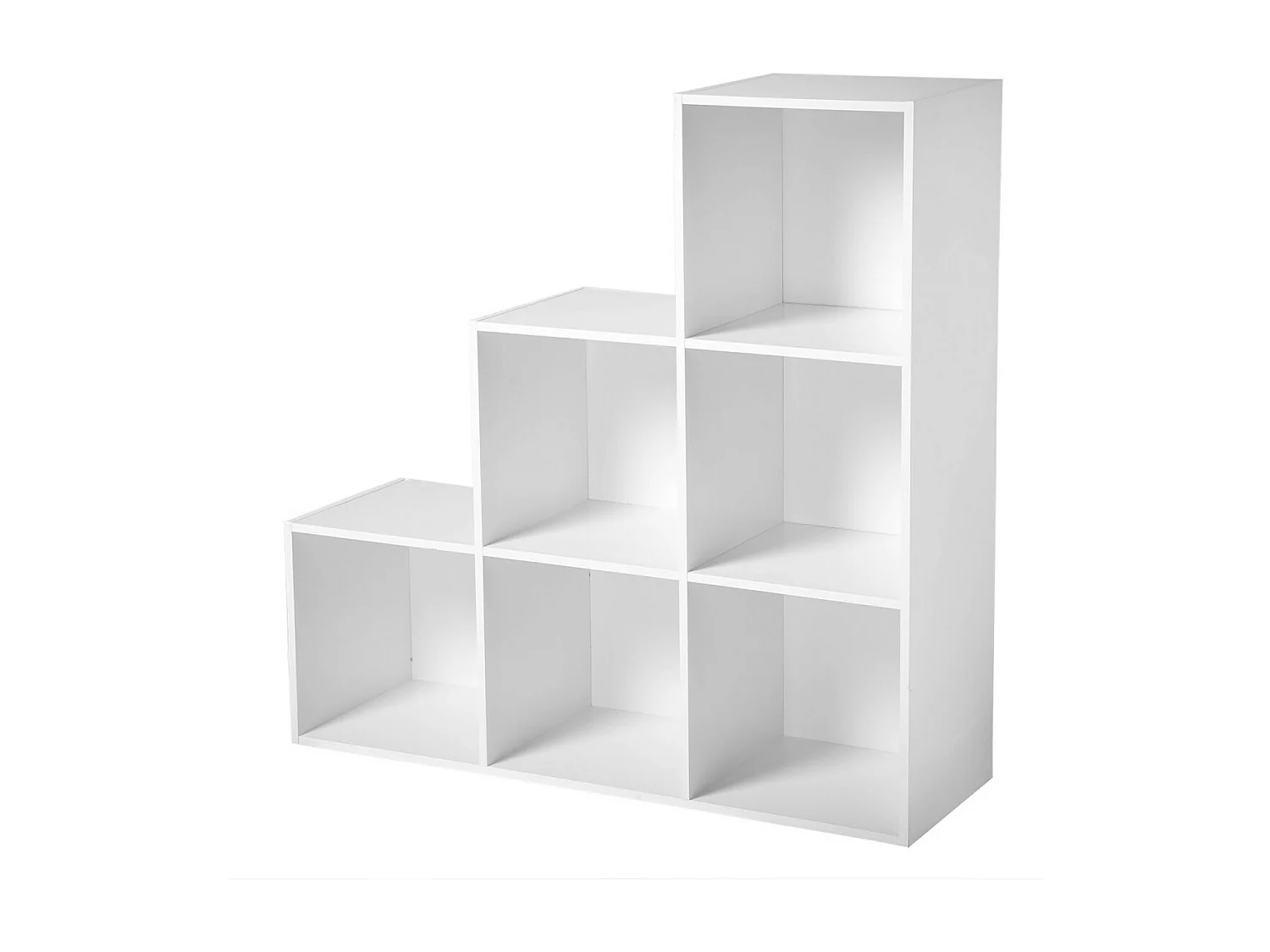 Mueble 6 estantes en escalera