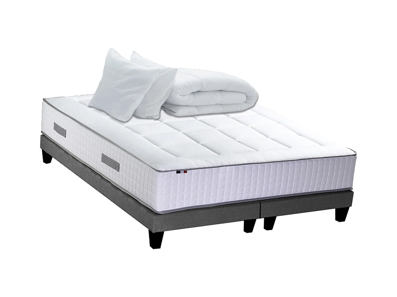 Ensemble matelas BELLAGIO et sommier, 7 zones, mémoire de forme Dimensions - 2x90 x 200 cm