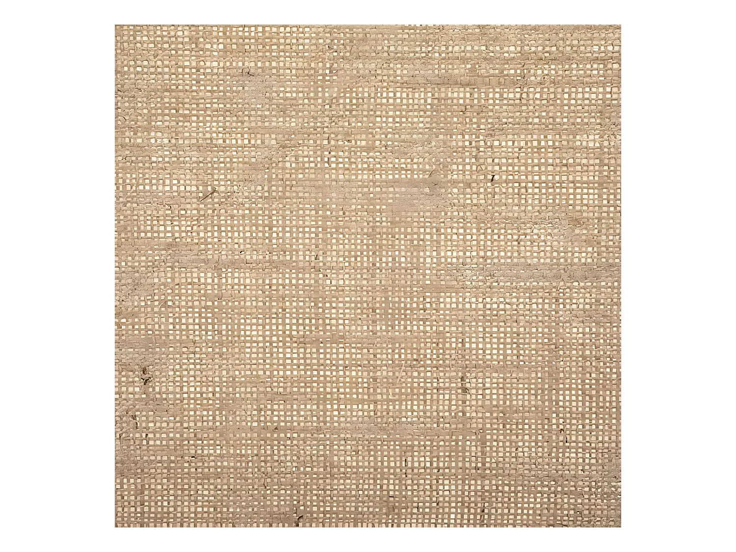 Boite de rangement en jute coloris beige - Longueur 34 x Profondeur 32 x Hauteur 140 cm