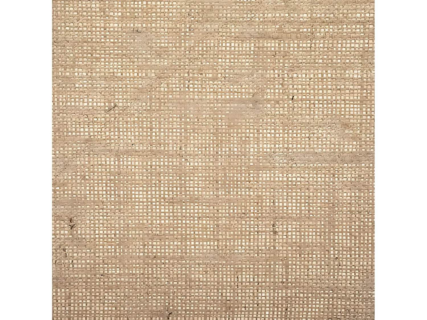 Boite de rangement en jute coloris beige - Longueur 34 x Profondeur 32 x Hauteur 140 cm