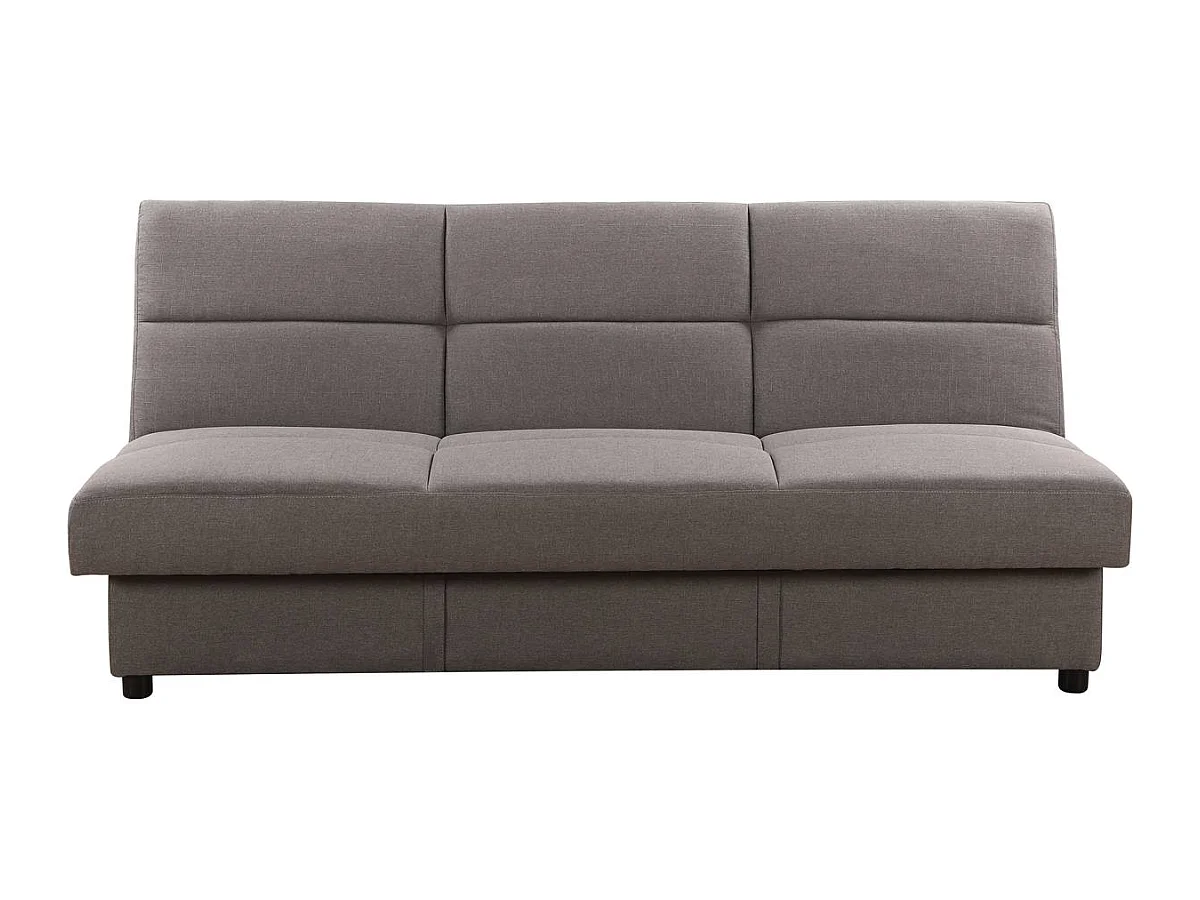Canapé Clic-Clac "Enzo" - 185 x 84 x 85 cm - 3 places - Gris