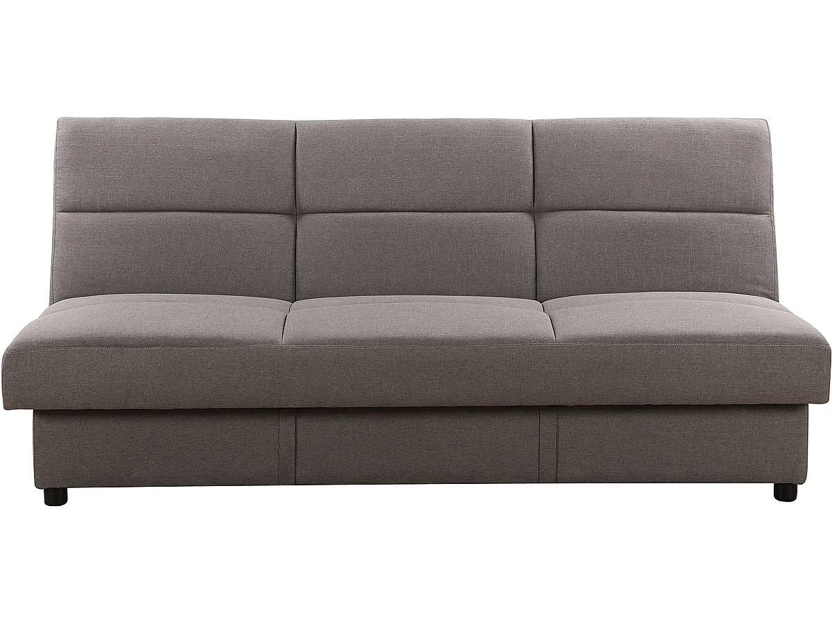 Canapé Clic-Clac "Enzo" - 185 x 84 x 85 cm - 3 places - Gris