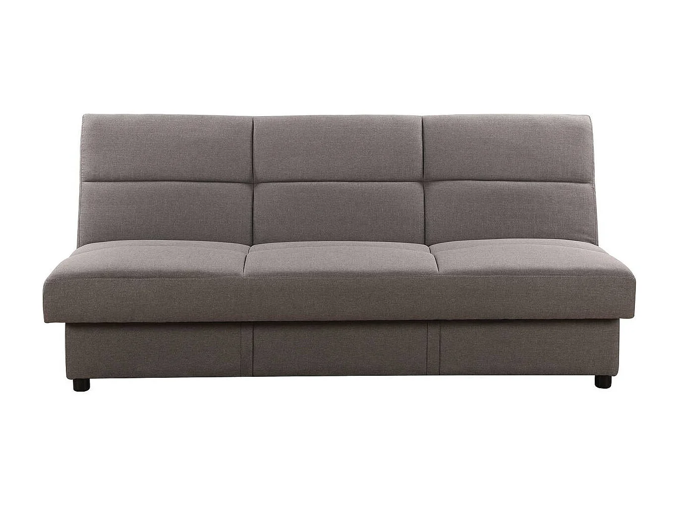 Canapé Clic-Clac "Enzo" - 185 x 84 x 85 cm - 3 places - Gris