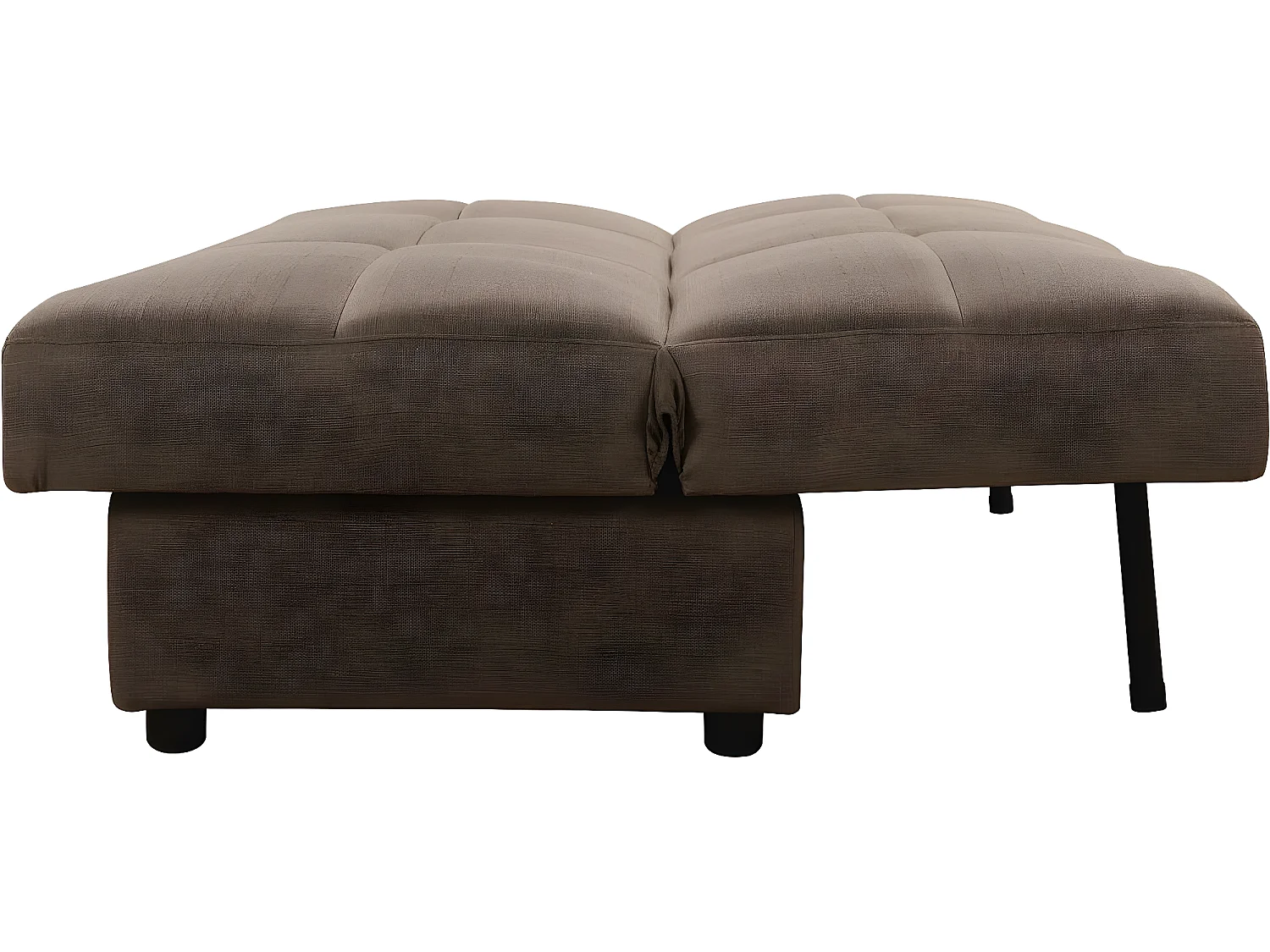 Canapé Clic-Clac "Enzo" - 185 x 84 x 85 cm - 3 places - Taupe