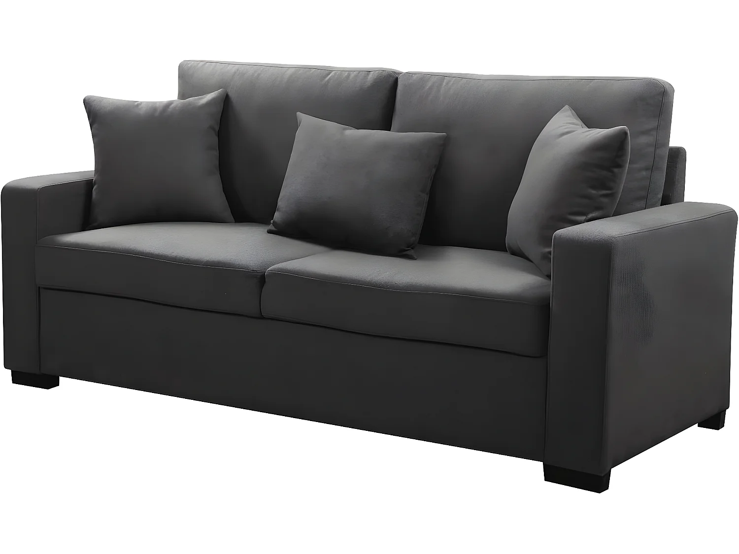 Sofá "Alise" - 3 plazas - Gris