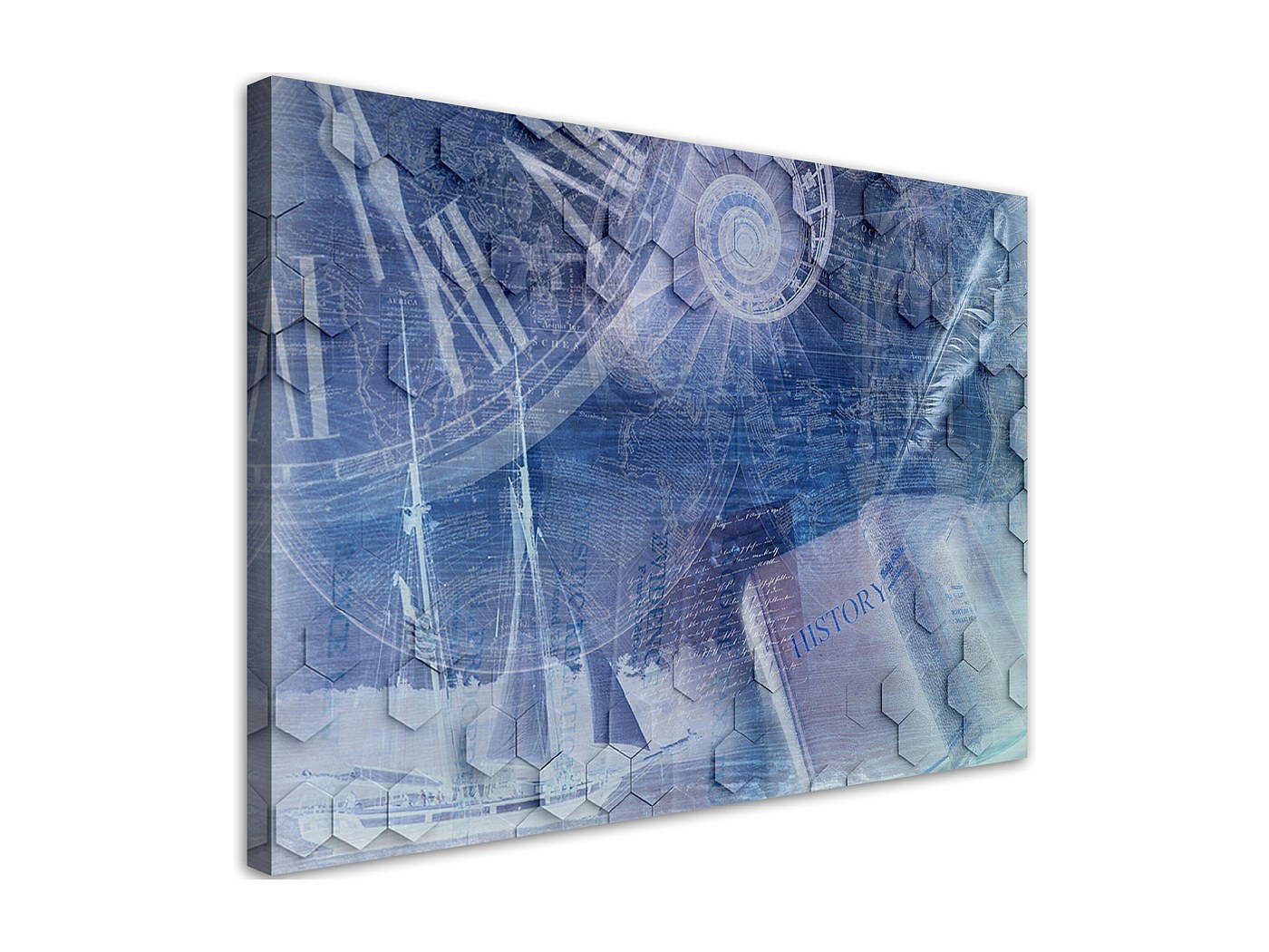 YS Quadro Dipinto A Mano 180x120 Cm - Il Delicato Scorrere Del Tempo, Astratto Toni Grigi E Beige Con Riflessi Oro E Argento, Pronto Da Appendere