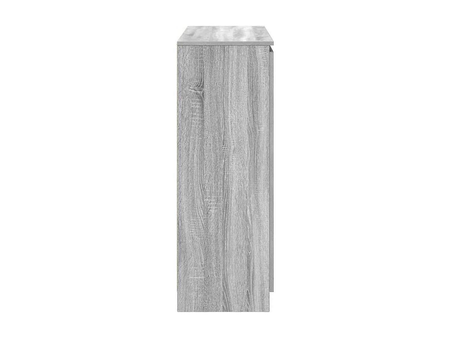 Buffet et tiroirs sonoma gris 100,5x35x98,5cm bois d'ingénierie