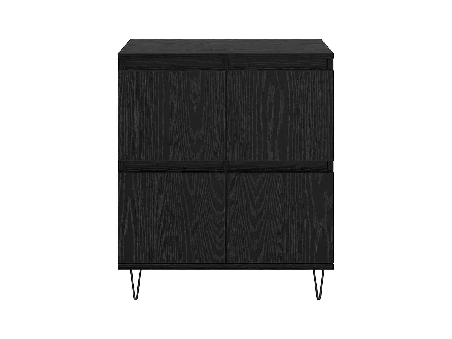 Buffets 3 pièces Chêne noir 180 x 35 x 70 cm Bois d'ingénierie