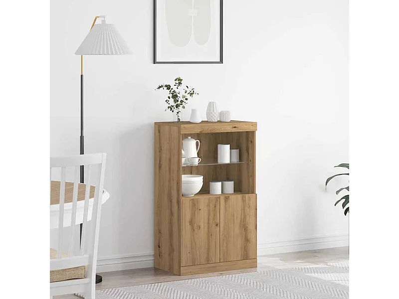 Vitrina Marrón 60 x 37 x 100 cm Madera contrachapada