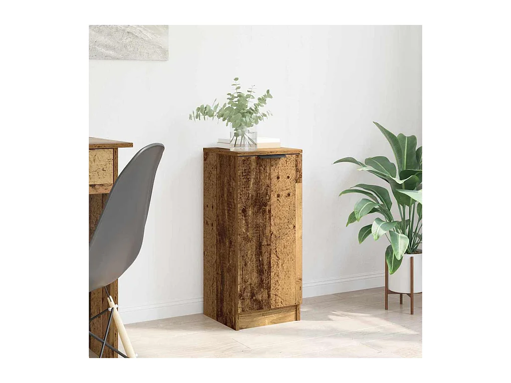 Buffet Bois ancien 30 x 30 x 70 cm Bois d'ingénierie