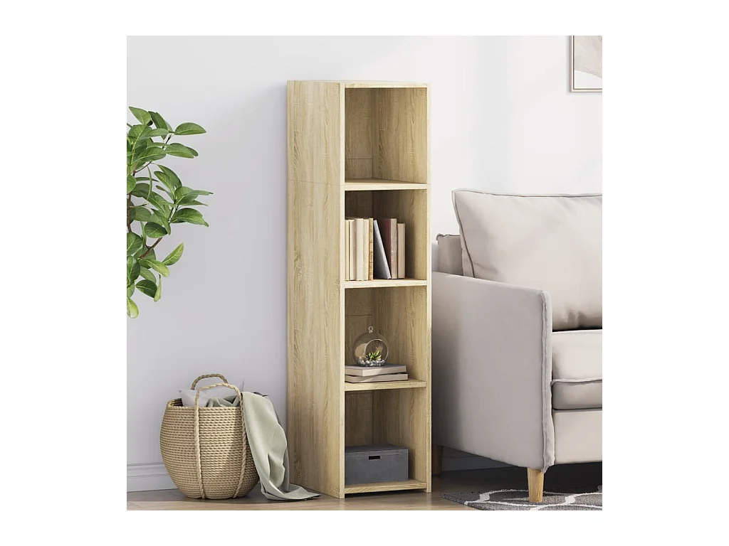 Buffet chêne sonoma 30x41x124 cm bois d'ingénierie