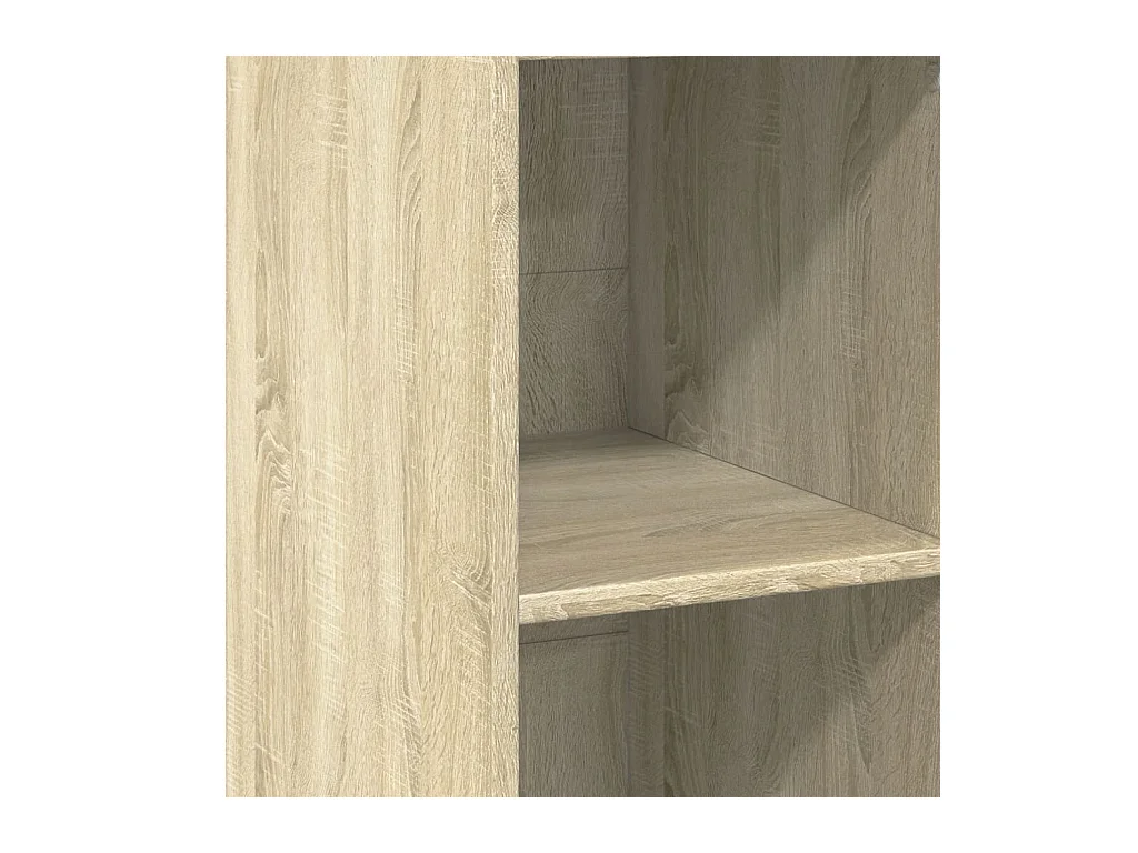 Buffet chêne sonoma 30x41x124 cm bois d'ingénierie