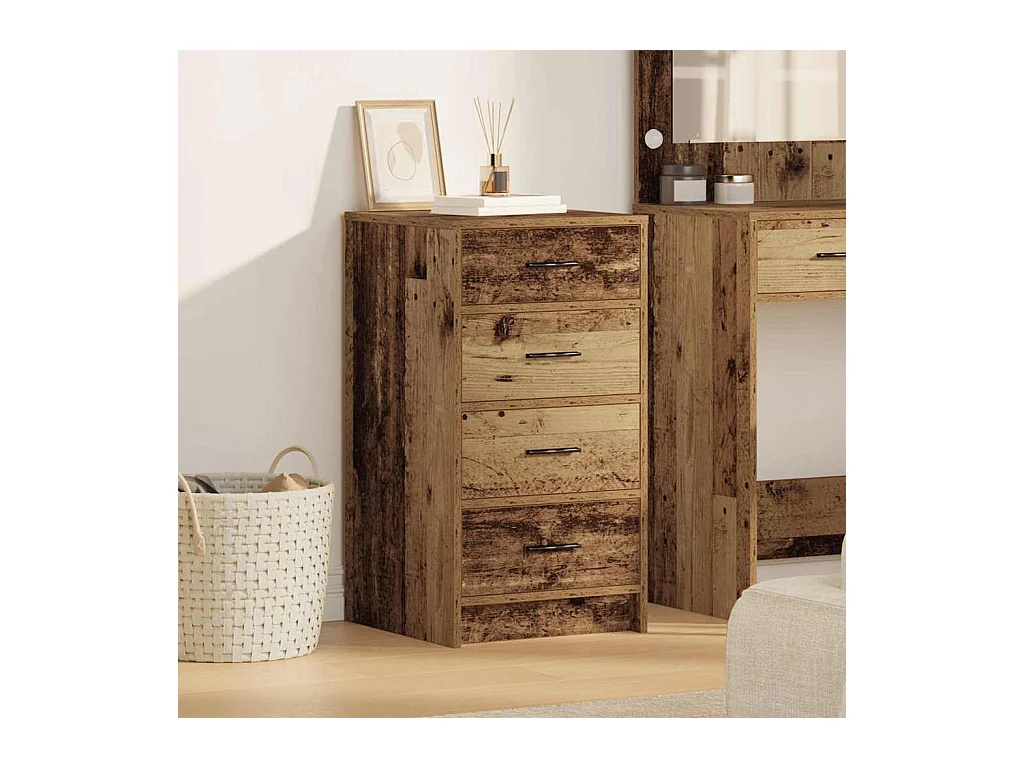 Buffet Bois ancien 40 x 41 x 75 cm Bois d'ingénierie