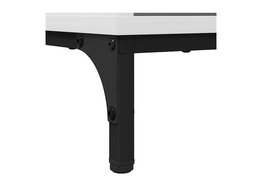 Buffet avec tiroir Blanc 89,5 x 33 x 82 cm Bois d'ingénierie