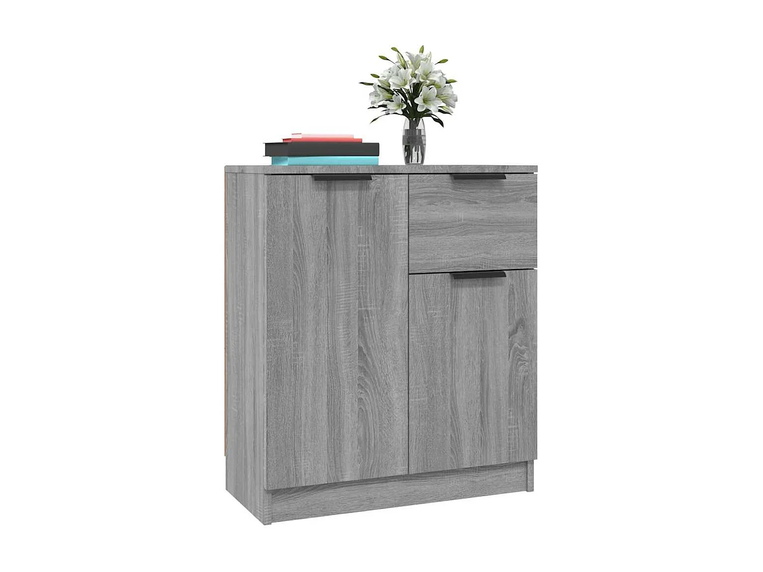Buffet Sonoma gris 60x30x70 cm Bois d'ingénierie