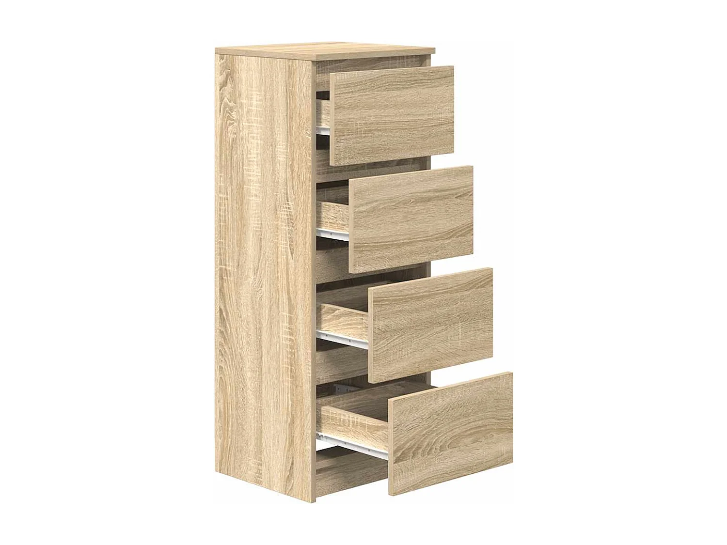 Buffet chêne sonoma 37,5x35x99 cm bois d'ingénierie