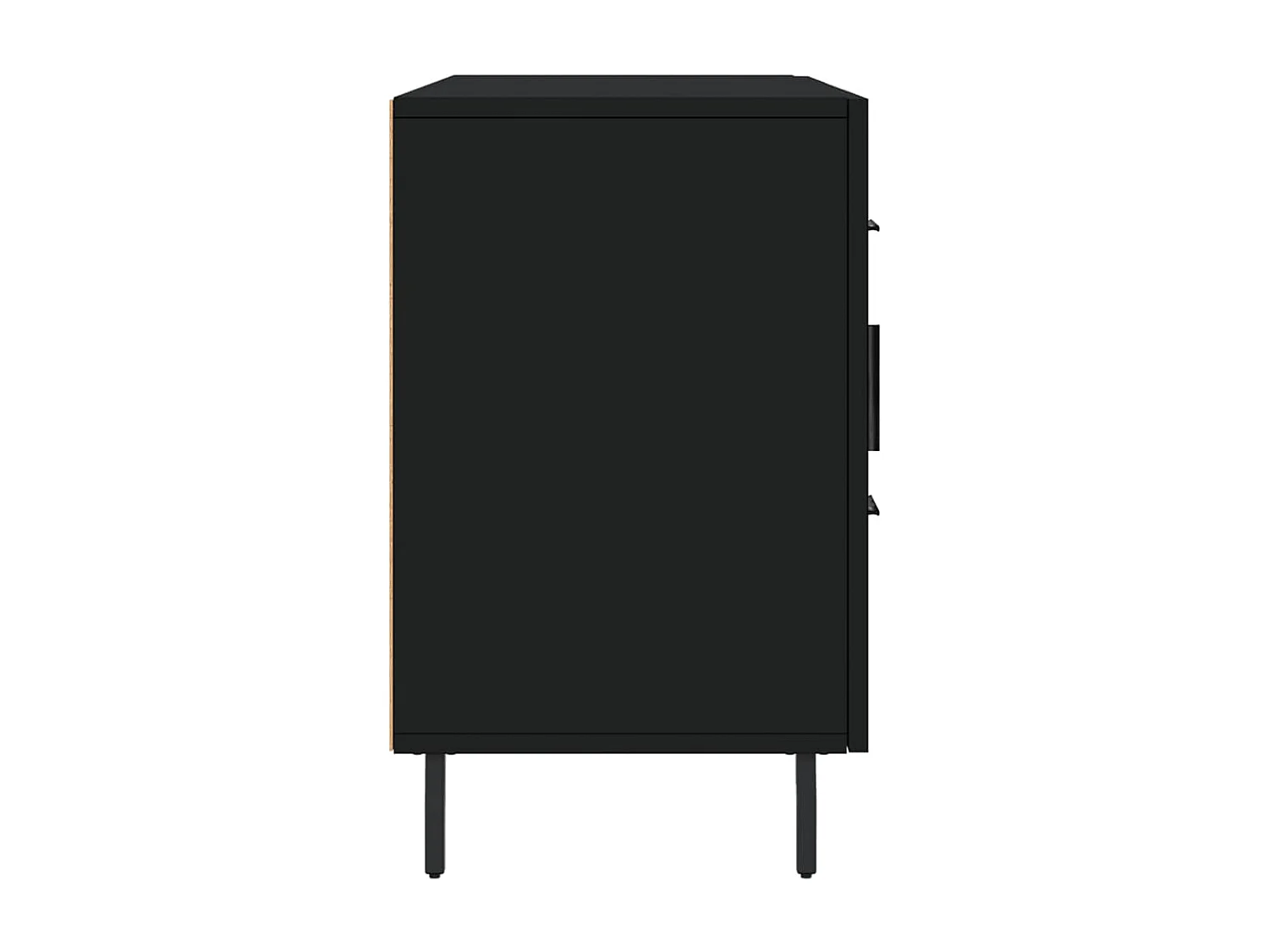 Aparador 100x36x60 cm derivados de madeira preto