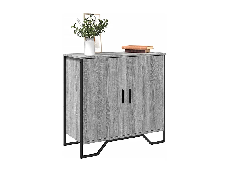Buffet sonoma gris 78x35,5x74,5 cm Bois d'ingénierie