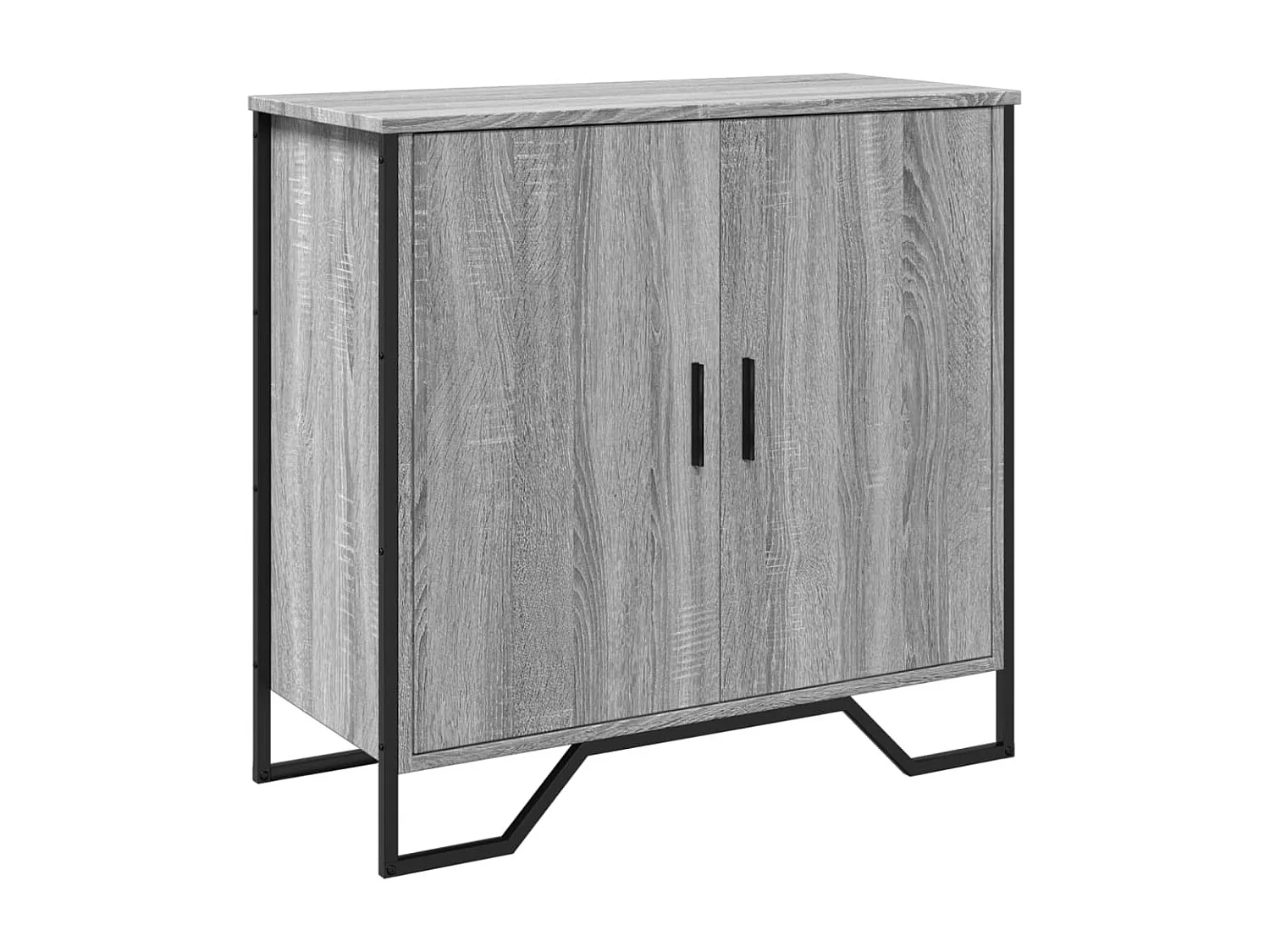 Buffet sonoma gris 78x35,5x74,5 cm Bois d'ingénierie