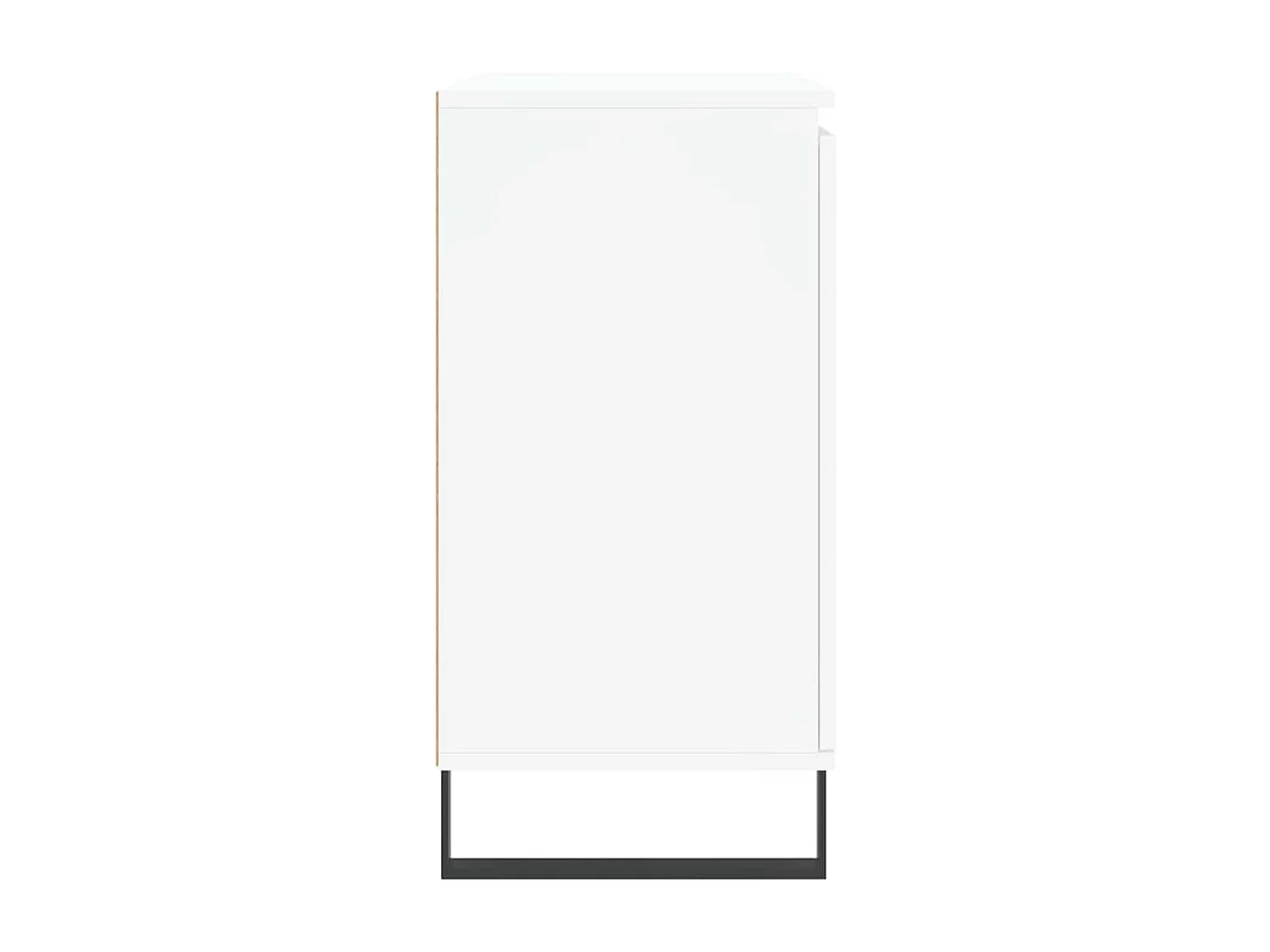 Buffet blanc 101,5x35x70 cm bois d'ingénierie