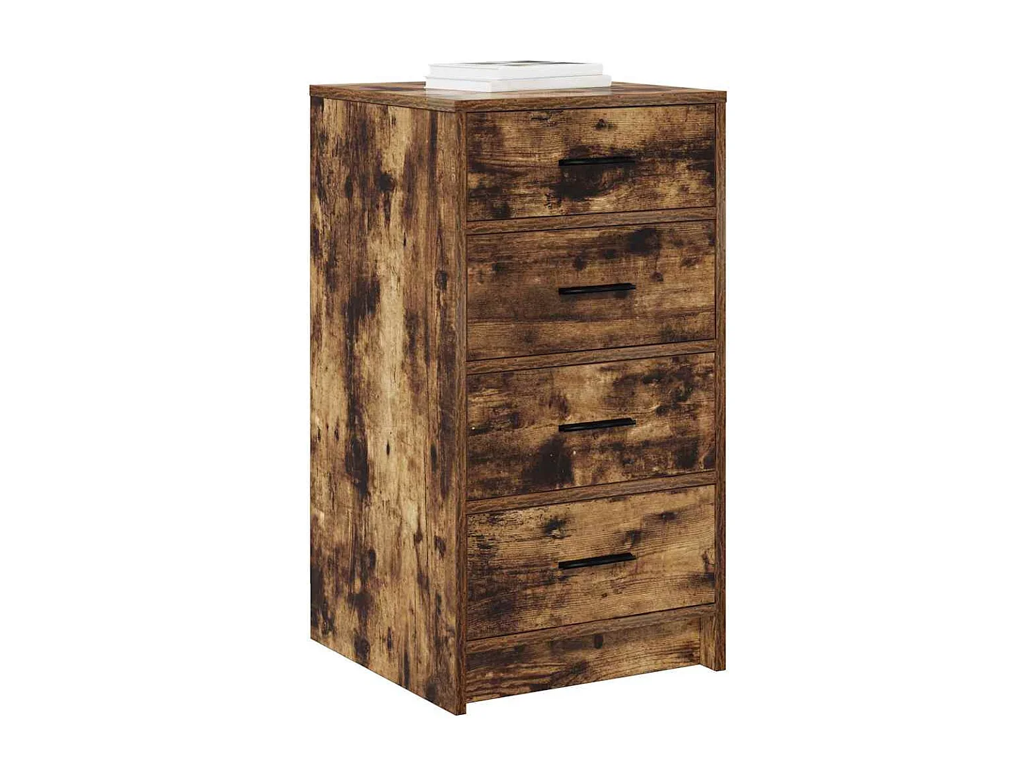 Buffet avec tiroir Chêne fumé 40 x 41 x 75 cm Bois d'ingénierie