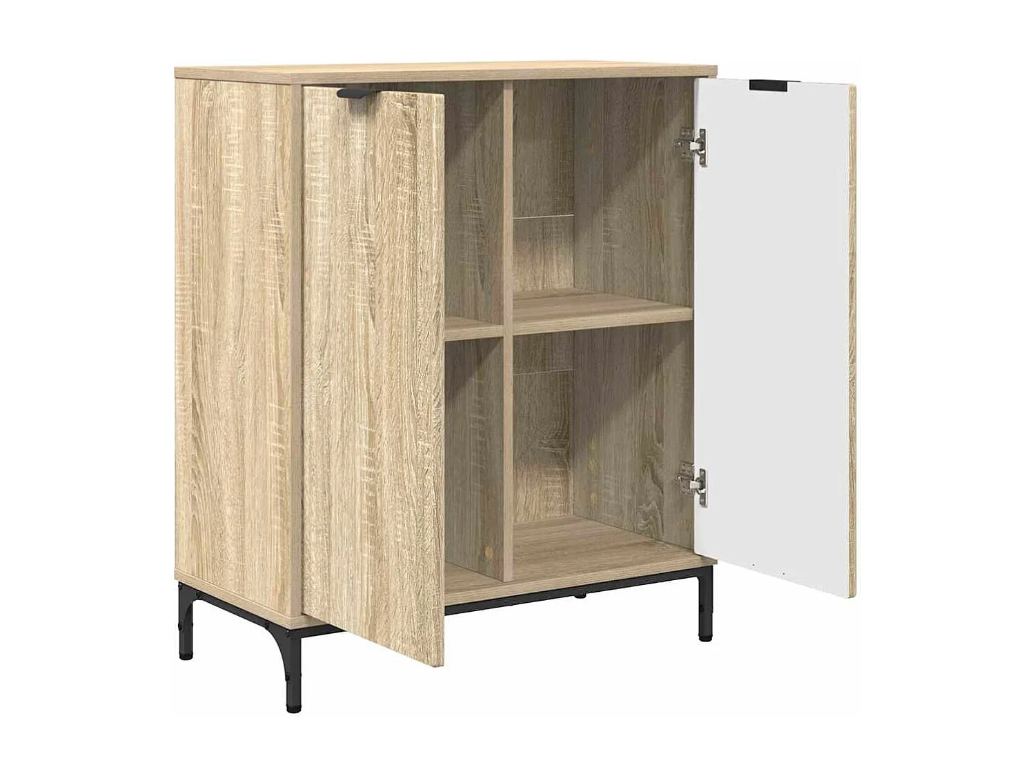 Vitrina Roble Sonoma 69.5 x 33 x 82 cm Madera contrachapada