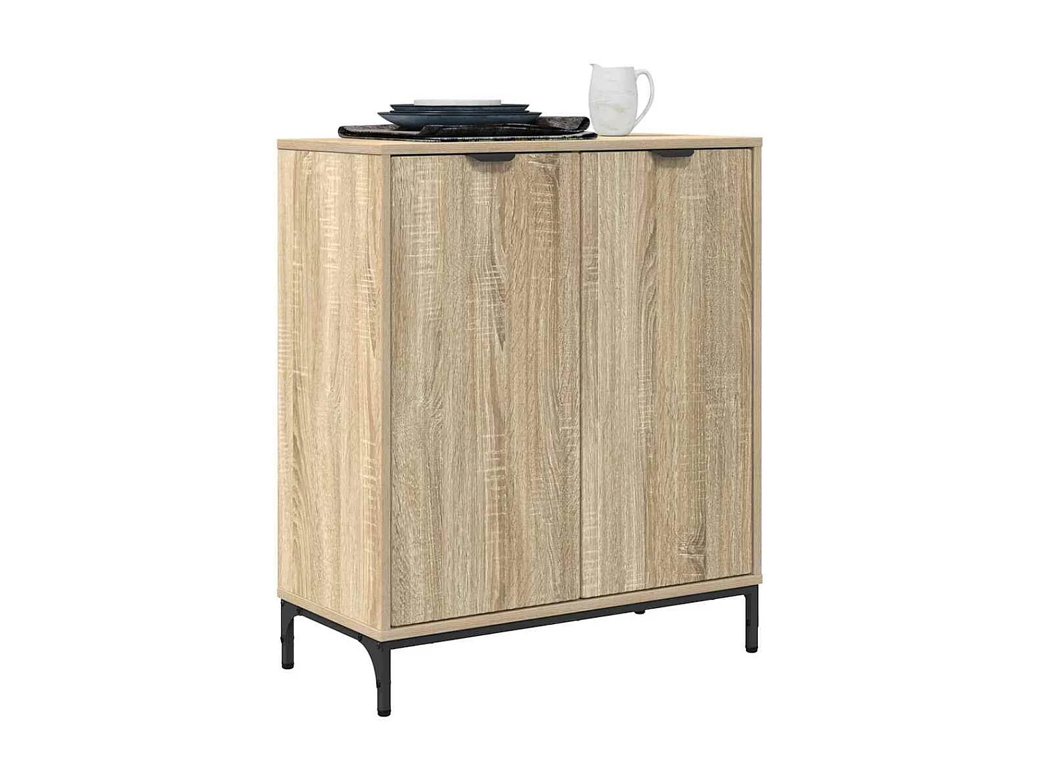 Buffet Carvalho sonoma 69.5 x 33 x 82 cm Madeira processada