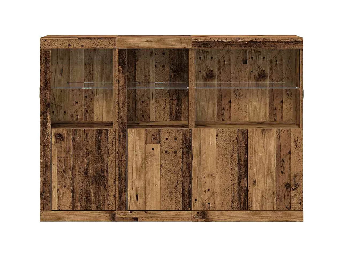 Buffet Bois ancien 142.5 x 37 x 100 cm Bois d'ingénierie