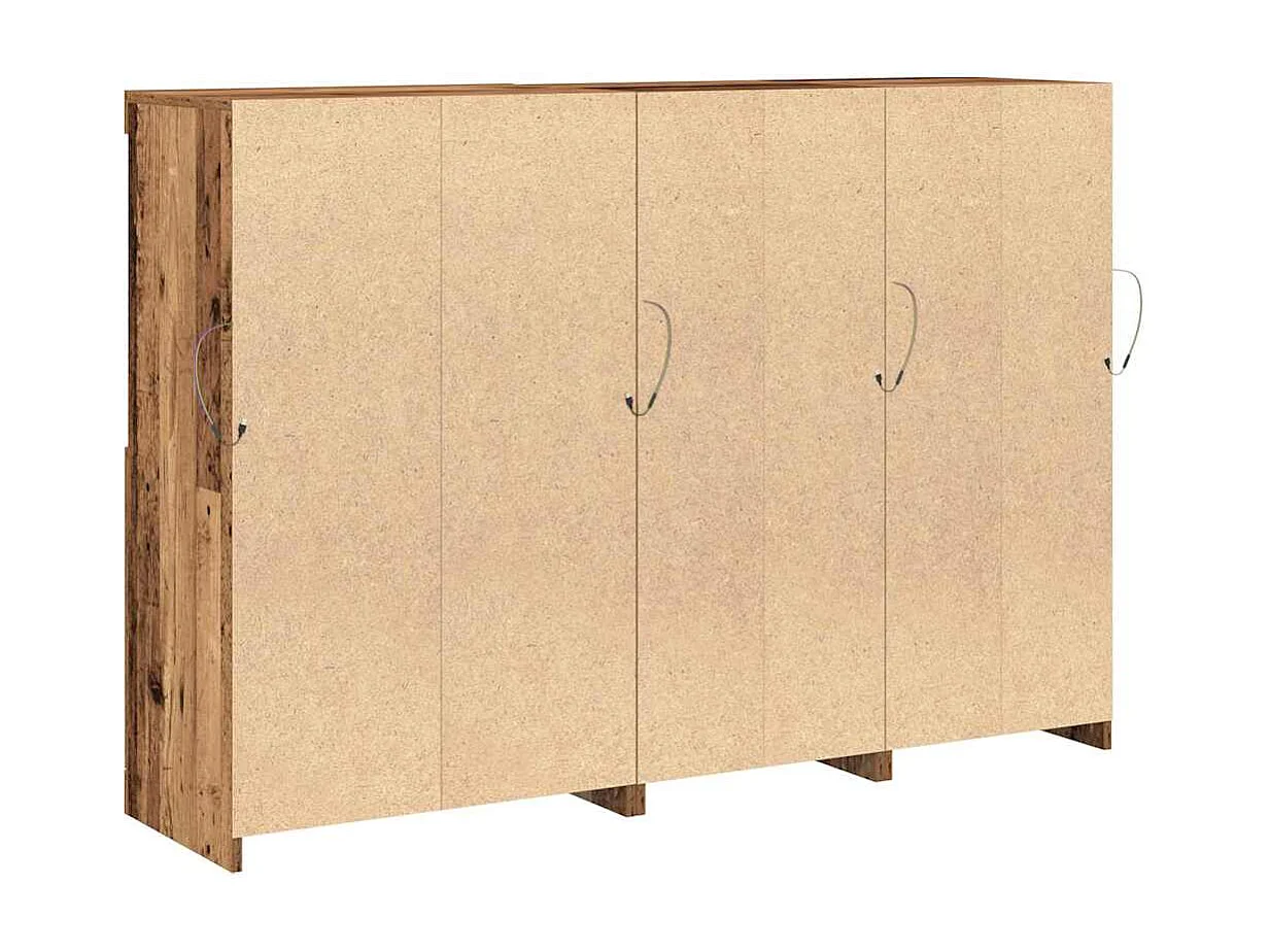 Buffet Bois ancien 142.5 x 37 x 100 cm Bois d'ingénierie