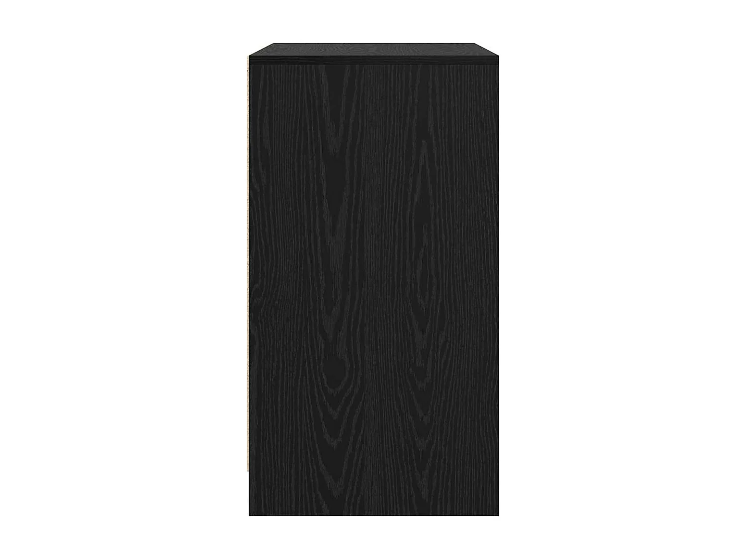 Buffet Chêne noir 70 x 41 x 75 cm Bois d'ingénierie