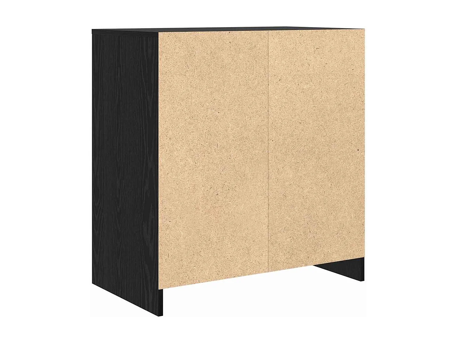 Buffet Chêne noir 70 x 41 x 75 cm Bois d'ingénierie