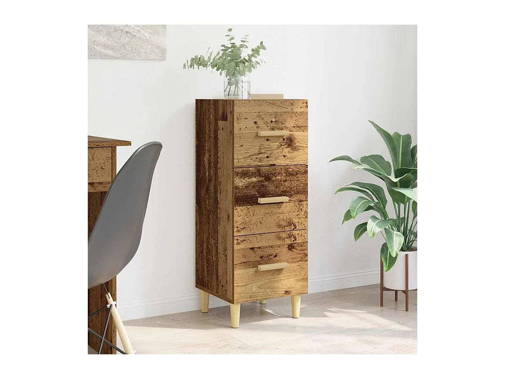 Buffet Madeira antiga 34,5 x 34 x 90 cm Madeira processada