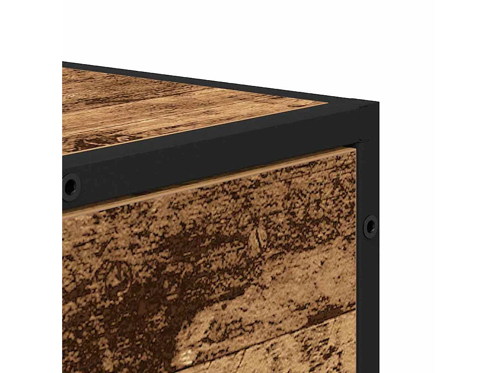 Vitrina Madera vieja 35.5 x 35 x 76 cm Madera contrachapada