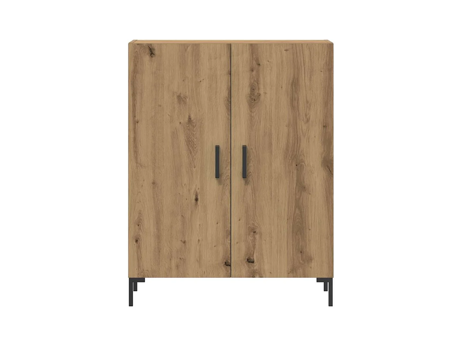 Aparador de madera de ingeniería roble artisan 69,5x34x90 cm