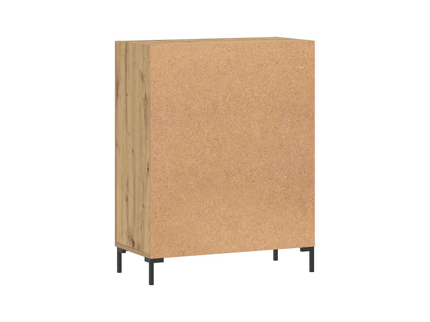 Aparador de madera de ingeniería roble artisan 69,5x34x90 cm