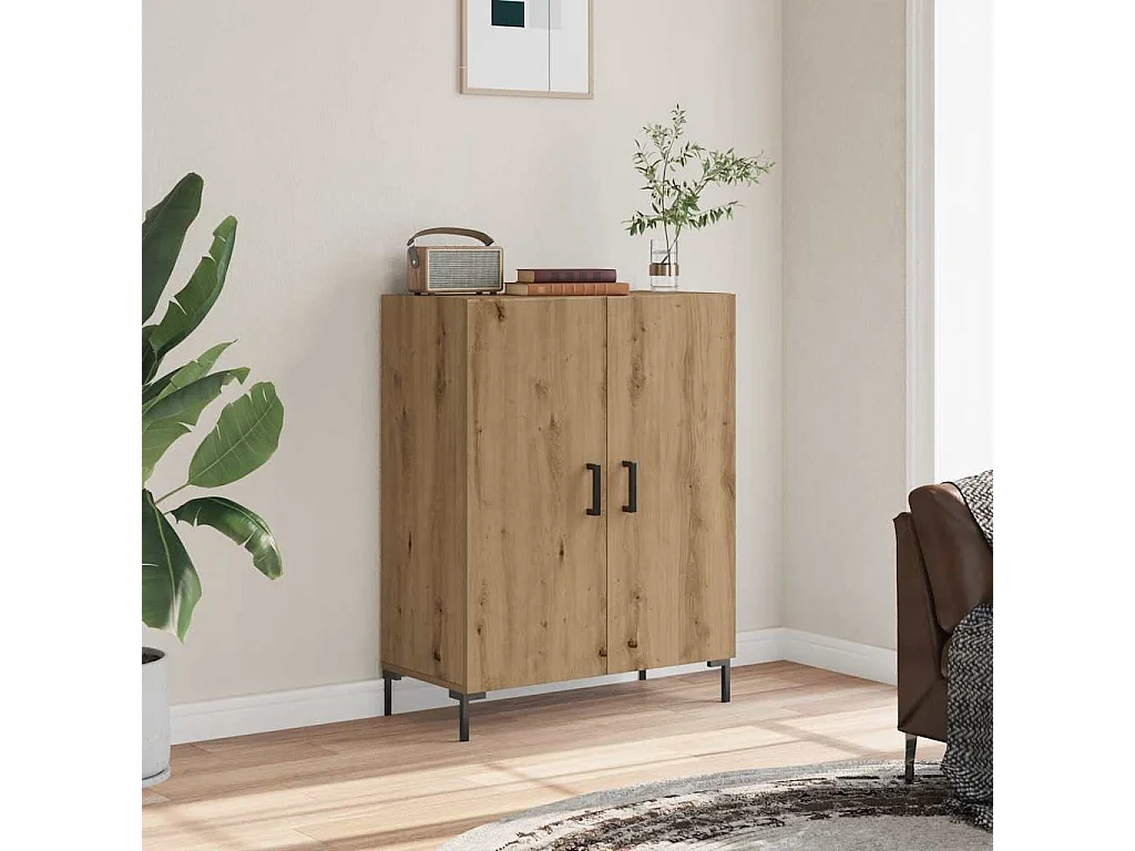 Aparador 69,5x34x90 cm derivados de madeira carvalho artisiano