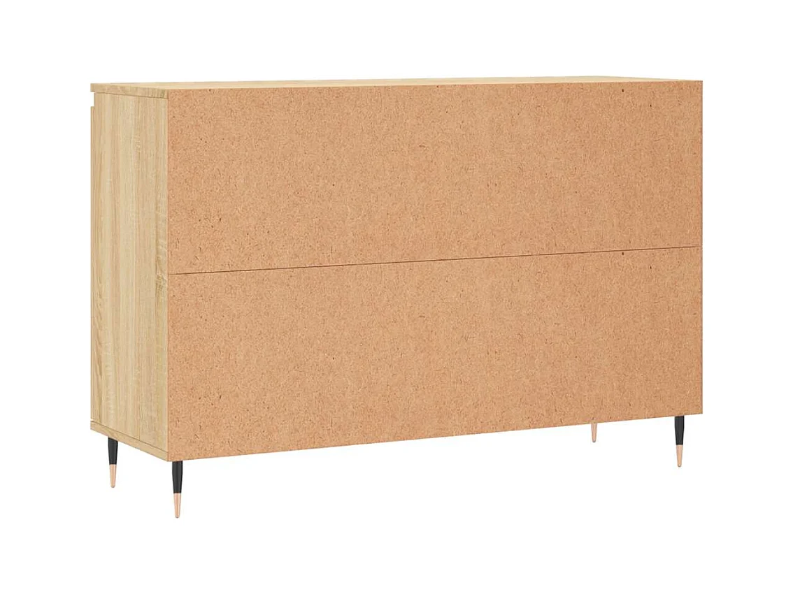 Buffet chêne sonoma 101,5x35x70 cm bois d'ingénierie