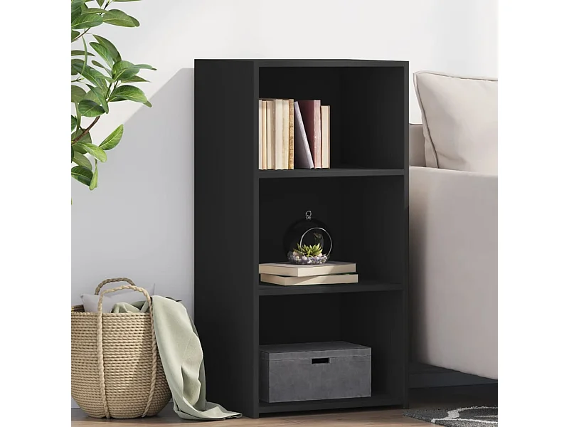 Buffet noir 45x41x93 cm bois d'ingénierie