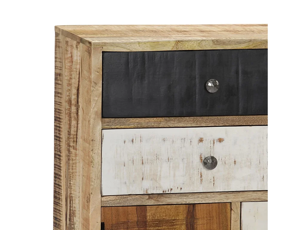 Buffet 70x30x78 cm Bois de manguier massif